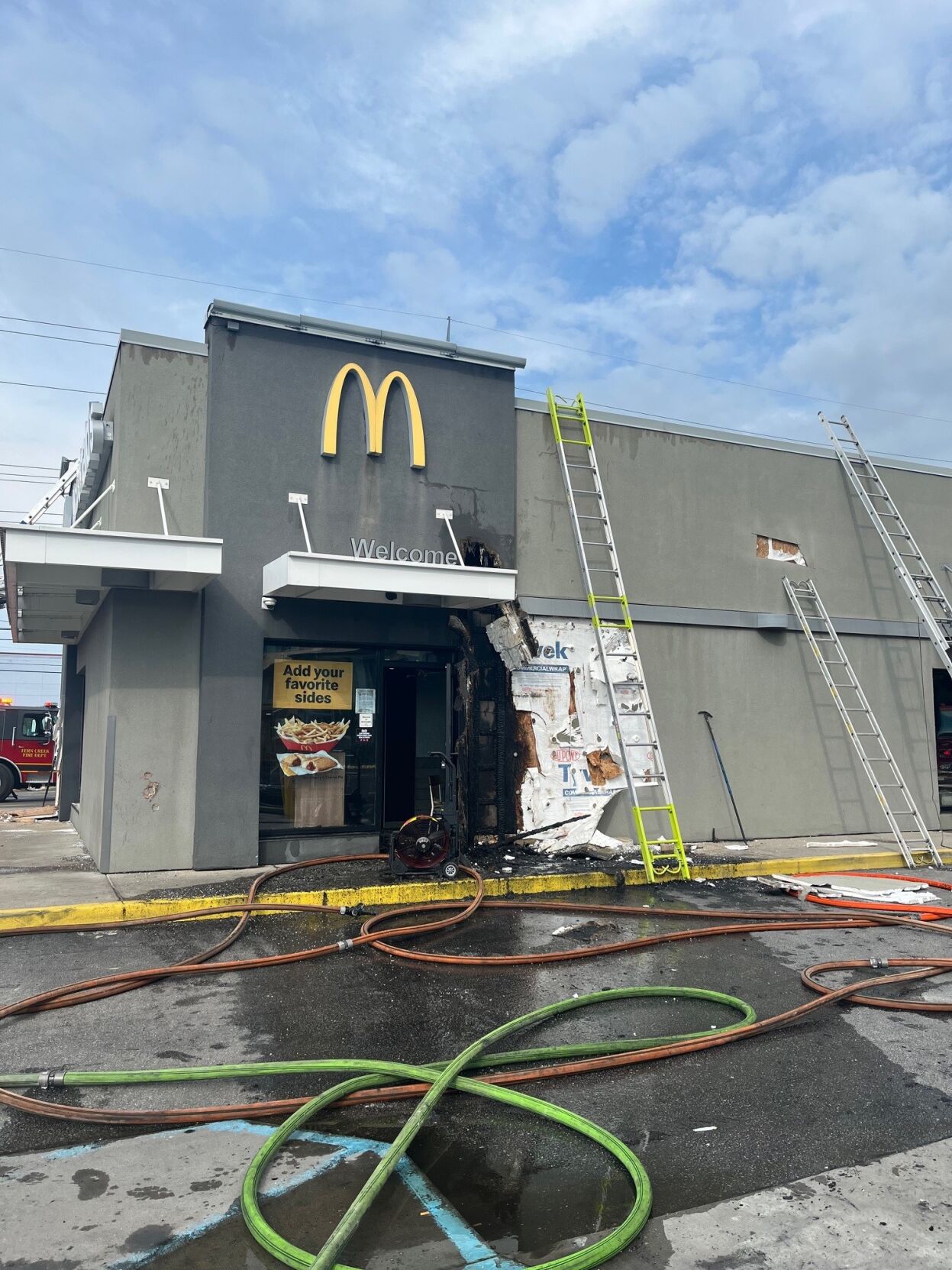 McDonald's fire at 3340 Bardstown Rd - 7.7.25